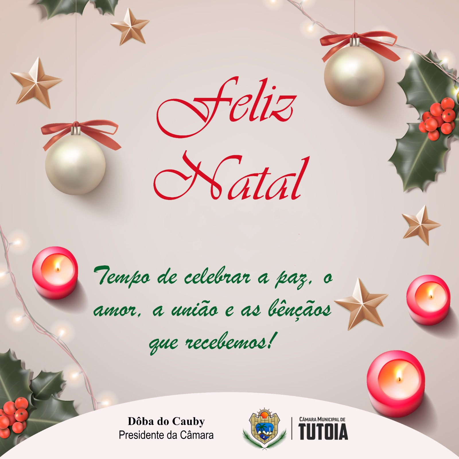 Feliz Natal - Tempo de celebrar!